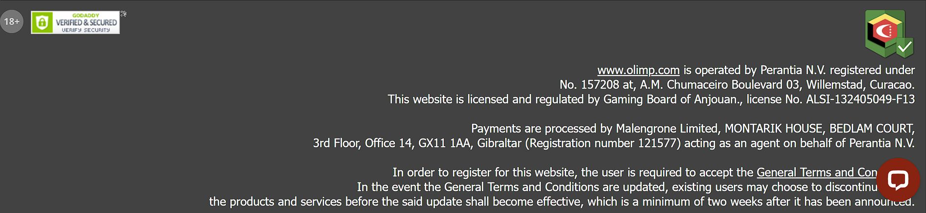 Платежи TBC Bank в Olimp